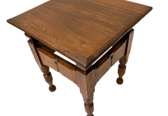 Aesthetic Movement Side Table by C. Fischer Amsterdam, 1900s.